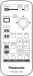 Universal remote control for Panasonic PT-LB50NTE PT-LB30 PT-LB50SE PT-LB30E