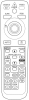 Universal remote control for Viewsonic PJ760 PJ759