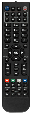Universal remote control for Airties BOX-VIP200 OHD80